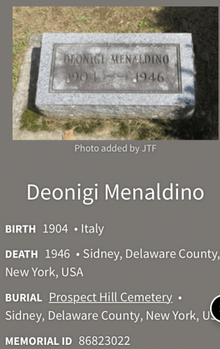 A photo of Deonigi Menaldino