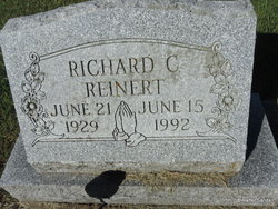 Richard C Reinert gravesite