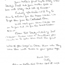 Elizabeth Cortright letter to Stewart Svendsen