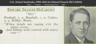 A photo of Edward Francis McCarthy