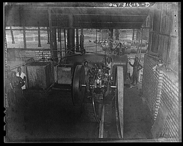 Trechot Trading Company palm oil factory at Etoumbi,...