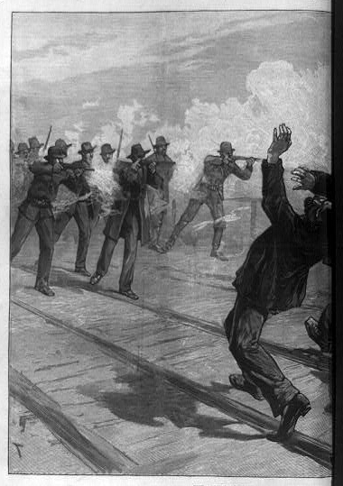The strike at East St. Louis