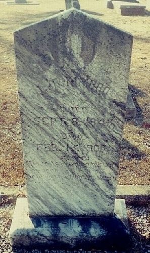 Grave of J. T. Kimbro