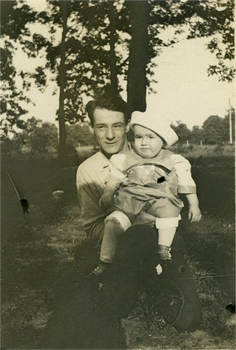 George and first son Jack 