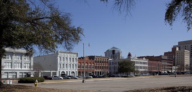 Historic buildings on Commerce Street, Montgomery, Alabama
