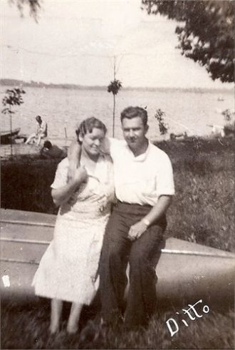 Bill & Mary Busch, MI c1940