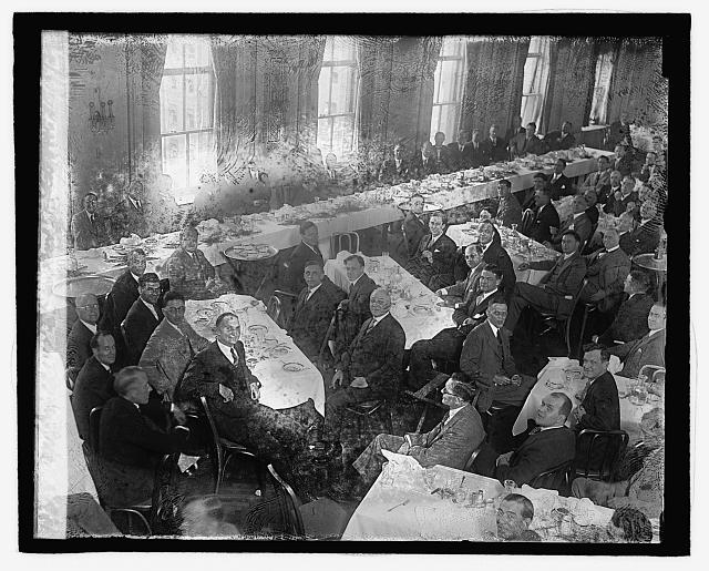 MacDonald at press banquet, 10/9/29