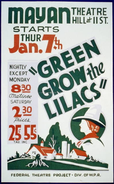 "Green grow the lilacs"