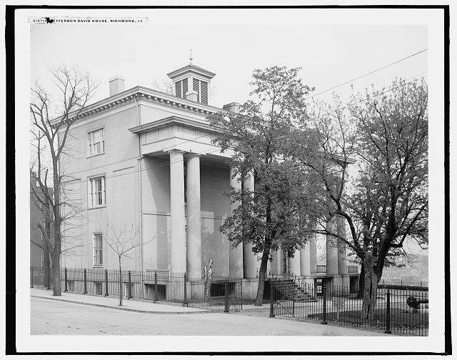 Jefferson Davis house [i.e. Confederate Museum],...