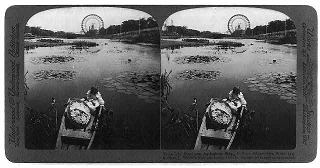 World's Fair, St. Louis Mo.: From lily pond near...