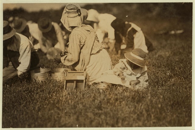 Anna Perry, 2 years old. Was picking a little. Location:...