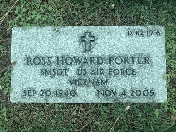 Ross Howard Porter gravesite