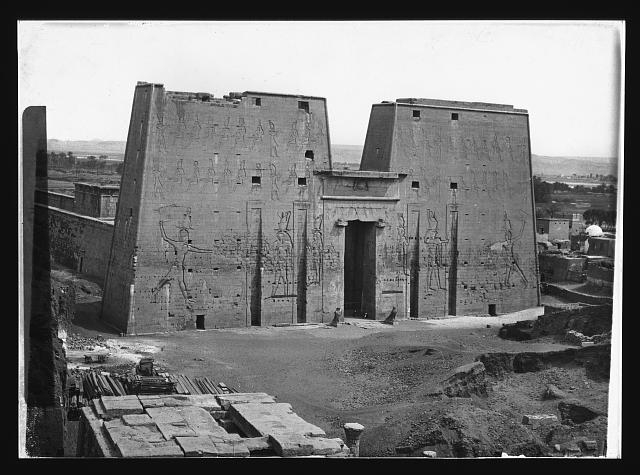 Temple of Horus. Edfu, Egypt