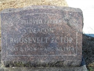 Roosevelt Ector gravesite