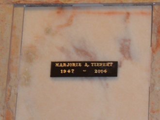 Marjorie Ann Tiefert Marjorie Ann Tiefert