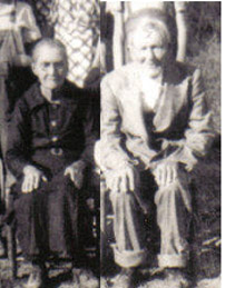 Mary Jane (Fannie) Thrower Reeves and Miles Anderson (Babe) Reeves