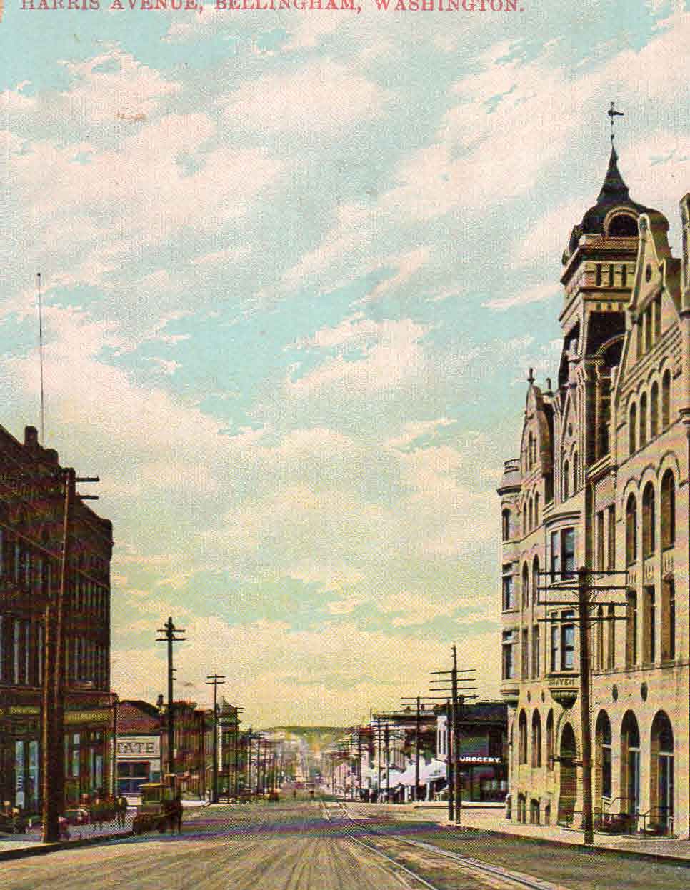 Harris Ave, Bellingham, Wa  1915
