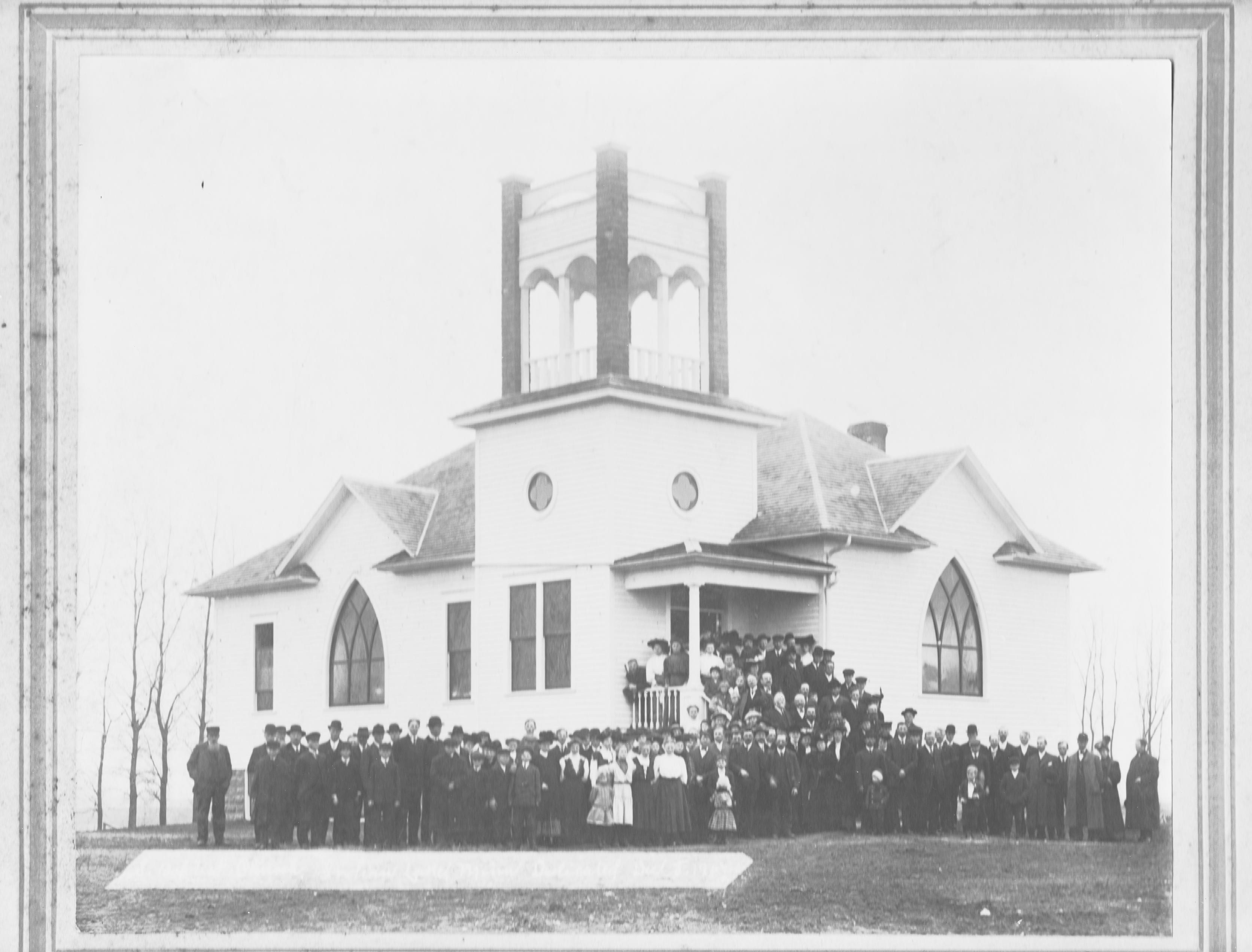 Swedish Baptist Church, Minnesota c1904