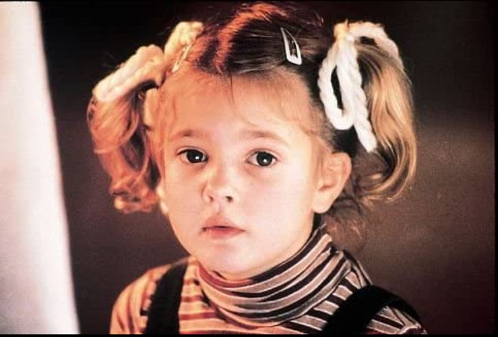 Drew Barrymore during E.T. the Extra-Terrestrial