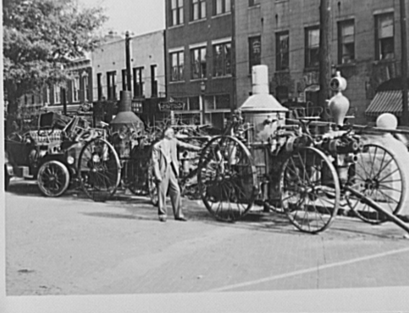 Vintage Fire Engines - 1867, 1880, 1913