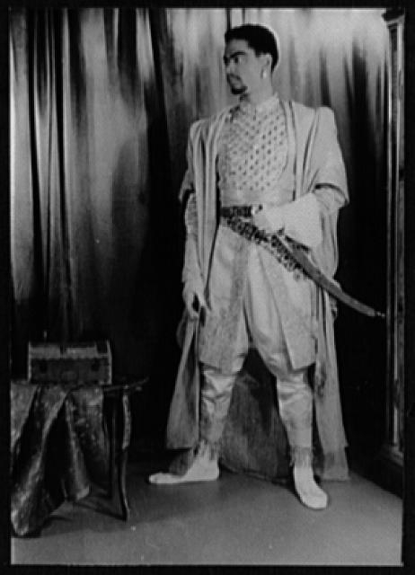 Earle Hyman,  the Prince of Morocco
