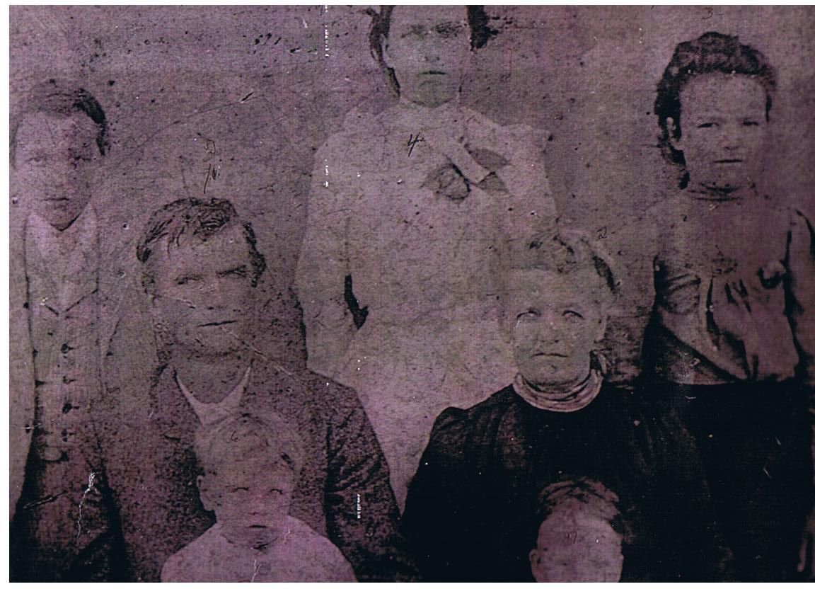 Abraham Lincoln Covington and family