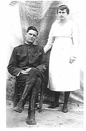 William & Rosie (Lafferty) Brewer- WW1