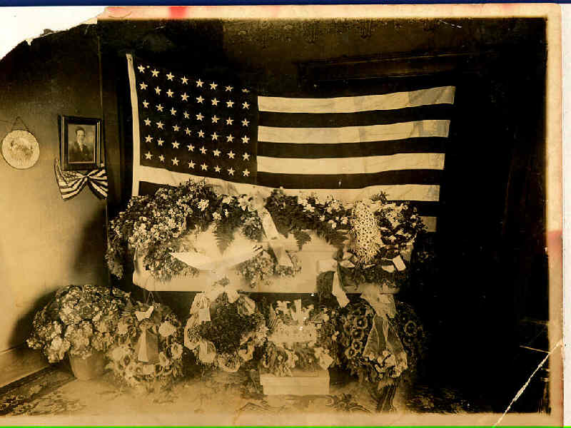 Edwin Earnest Stephens 1918 WW1 USN Funeral