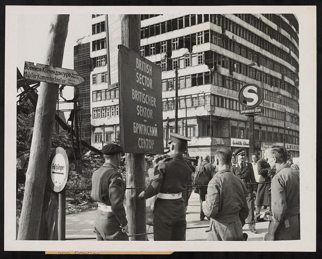 Accentuating the division / World Telegram & Sun photo by...