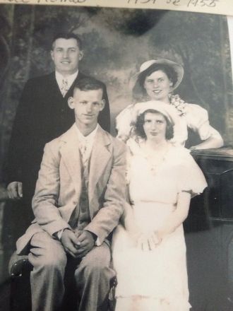 Clifton E Rogers & family