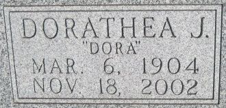 Dorathea J. Baresel gravesite