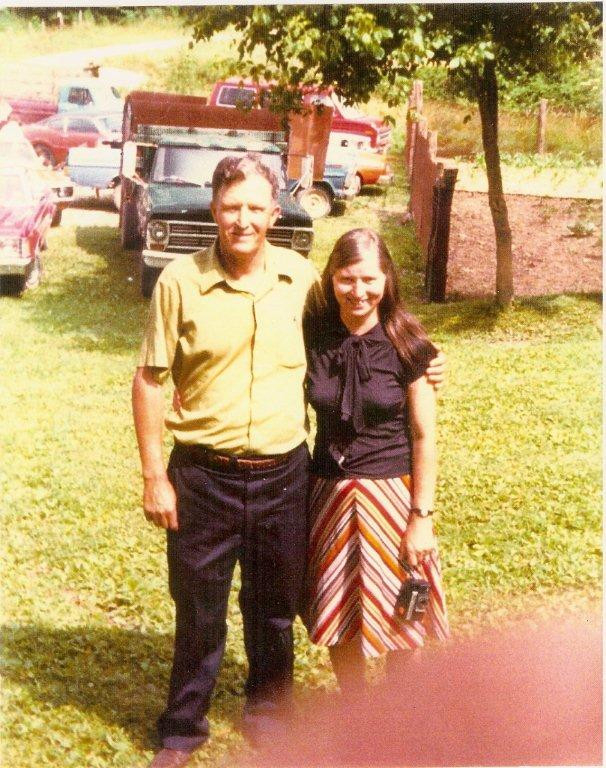 Fred and his Wife, Bethel Centers Jones