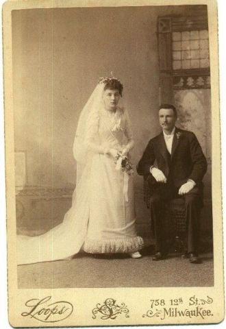 unknown Bride and Groom