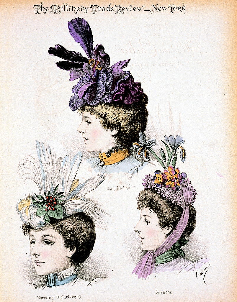1897 Madame Carlier Hats
