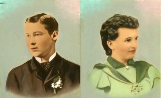 John & Dolly Tehan, Wisconsin 1893