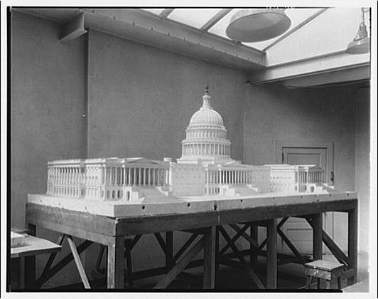 Architect of the Capitol. U.S. Capitol model XI
