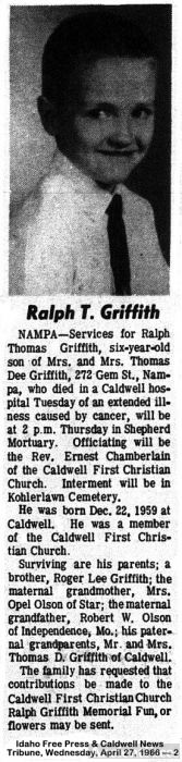 Ralph Griffith Obituary