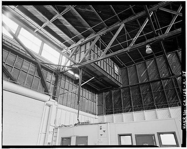 28. DETAIL VIEW OF OFFICE POD 'HANGING' IN UPPER SOUTH...