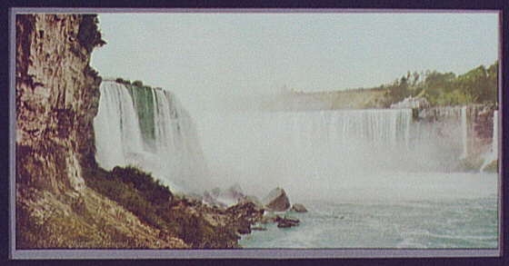 Niagara, general view from Cave of the Winds