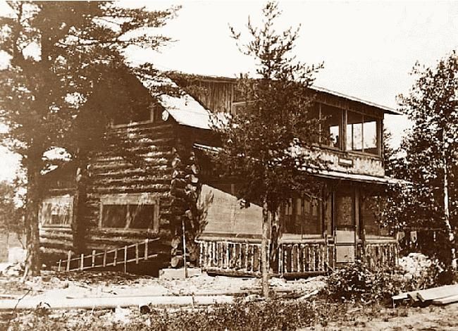 Resthaven, cabin built by Rev RD Van Tassel