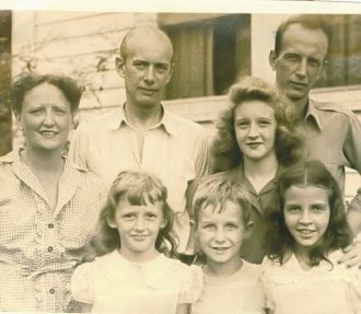 Wiley family, Minden, Louisiana 1940