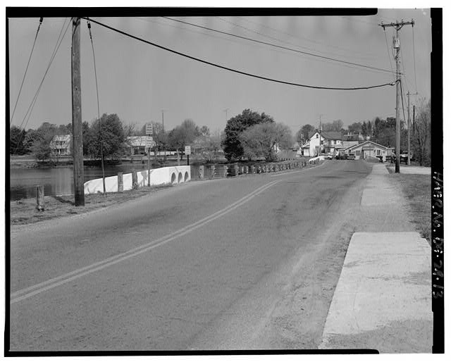 13. VIEW NORTHWARD ACROSS THE PENSTOCK (HEADRACE) BRIDGE...