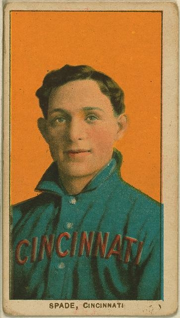 [Bob Spade, Cincinnati Reds, baseball card portrait]