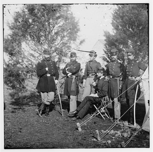 Officers of 1st New York Light Artillery