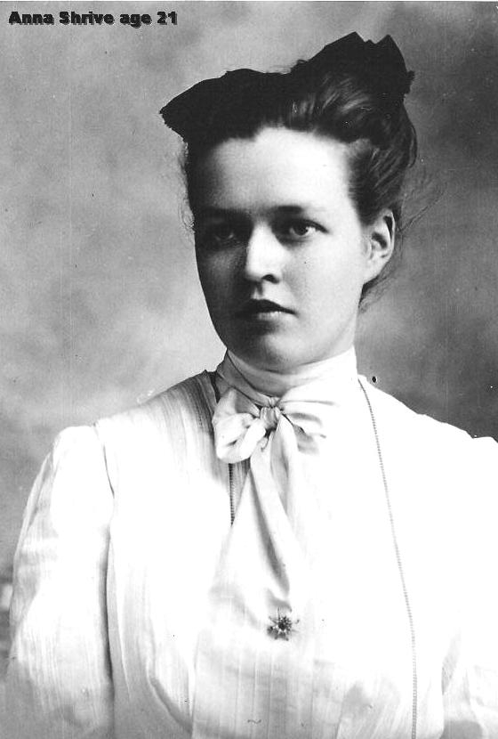 Anna Shrive, 1901 Illinois