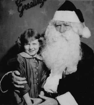 Virginia Elizabeth Norton & Santa