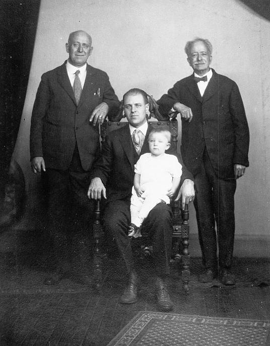 4 Generations of Triebel Men