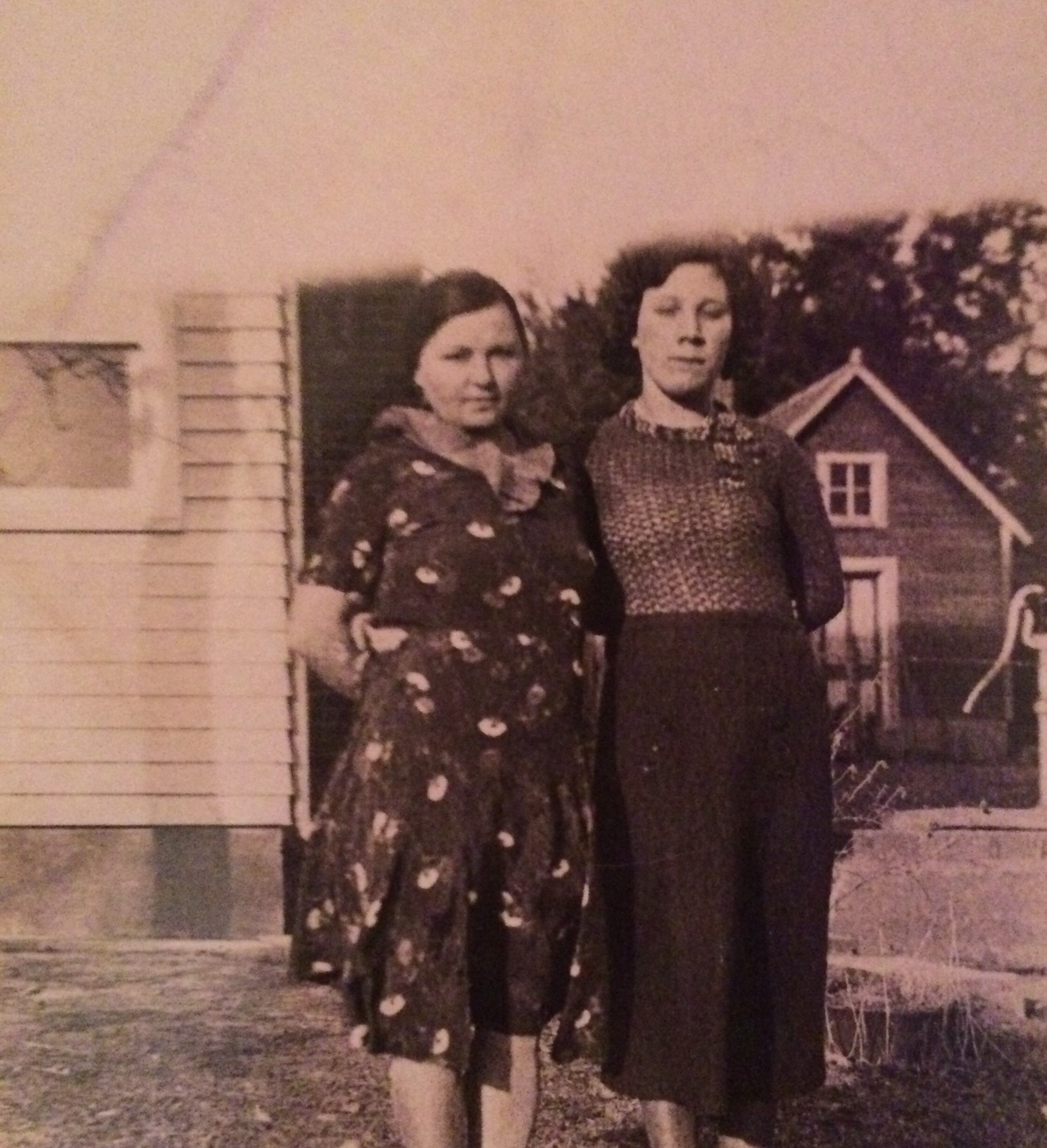 Emily Coufal on the left
