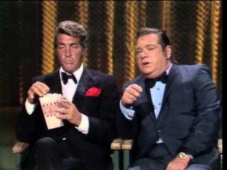 Jackie Vernon and Dean Martin.