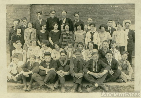 Mill Creek School, circa 1923